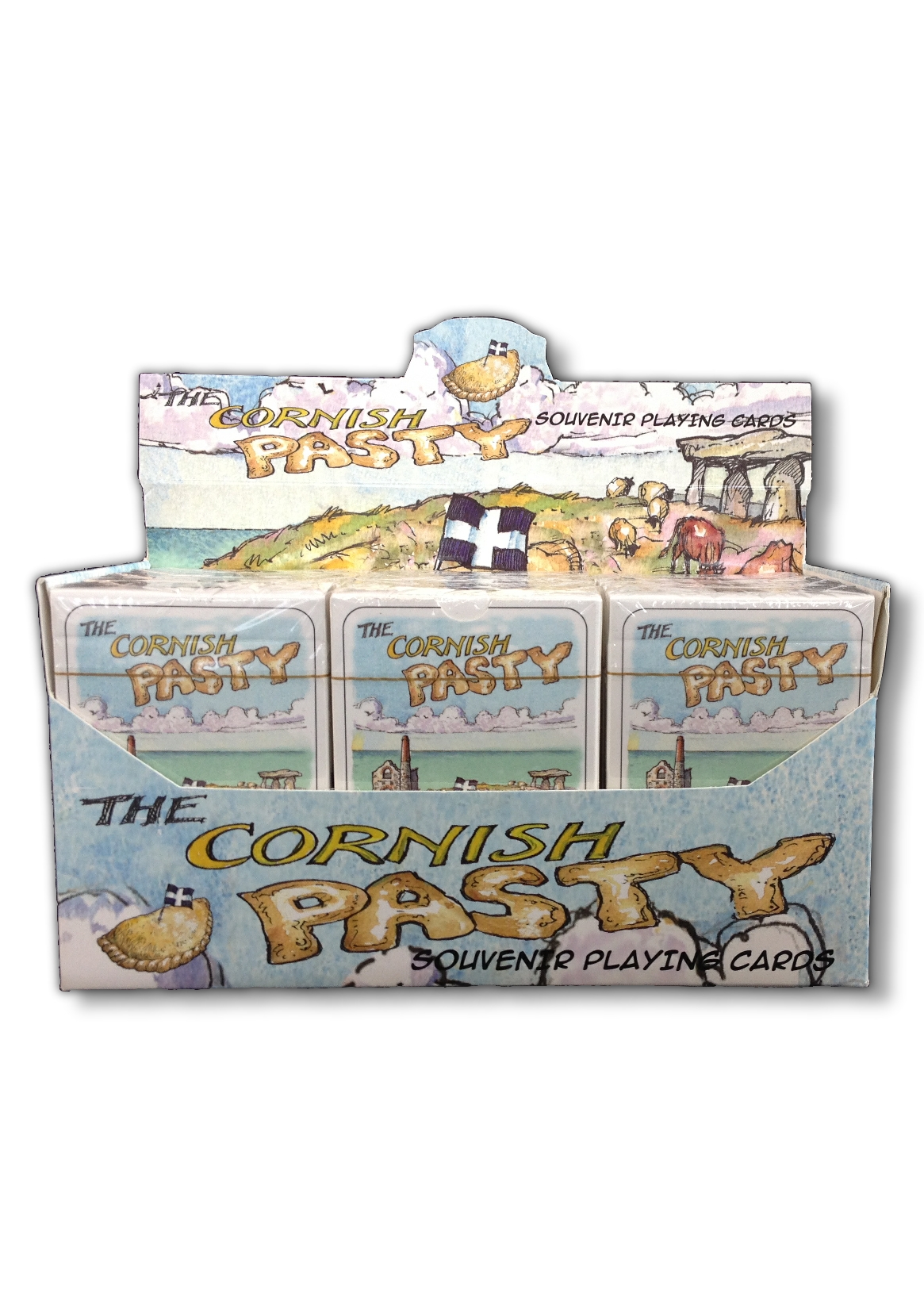 Cornish Pasty Playing Cards