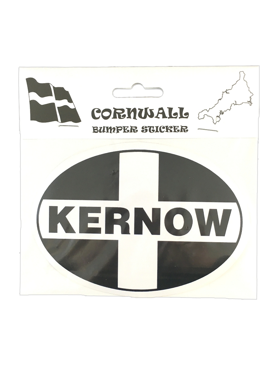 Kernow Oval Bumper Sticker