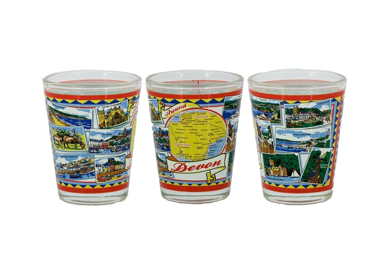 Devon Scenes Shot Glass