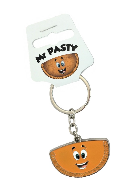 Mr Pasty Chunky Metal Keyring