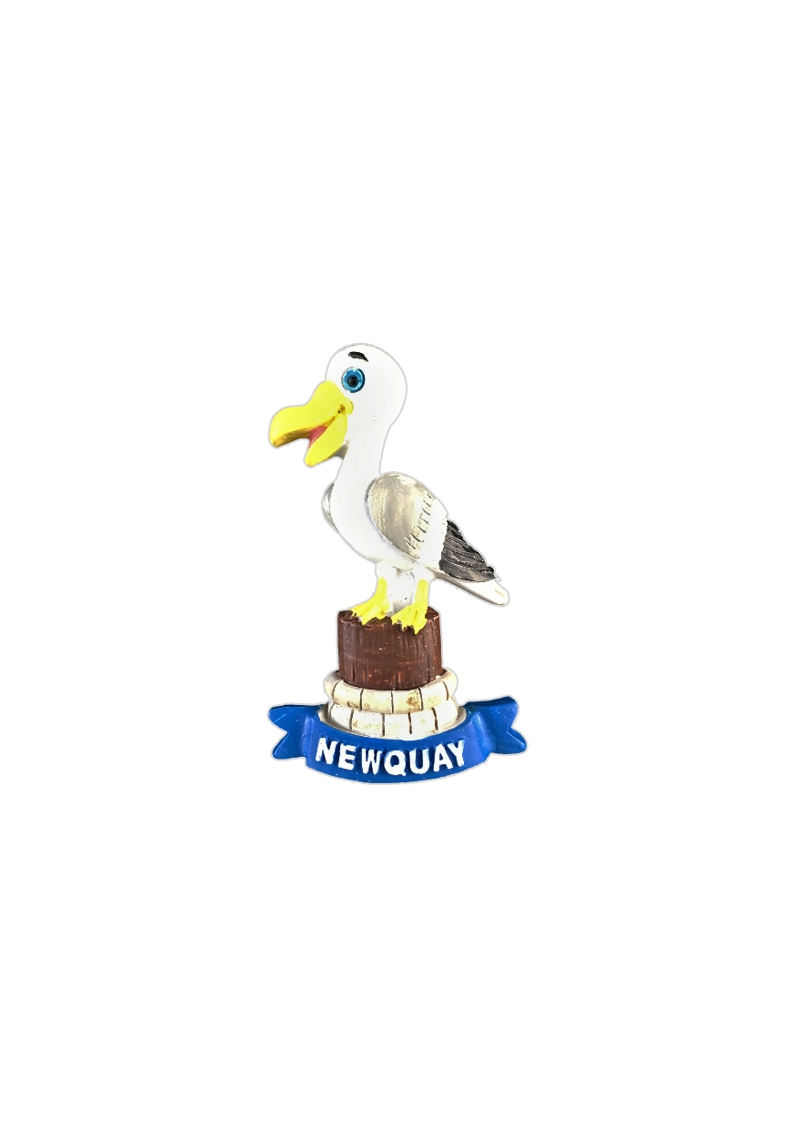 Resin Magnet Newquay Seagull