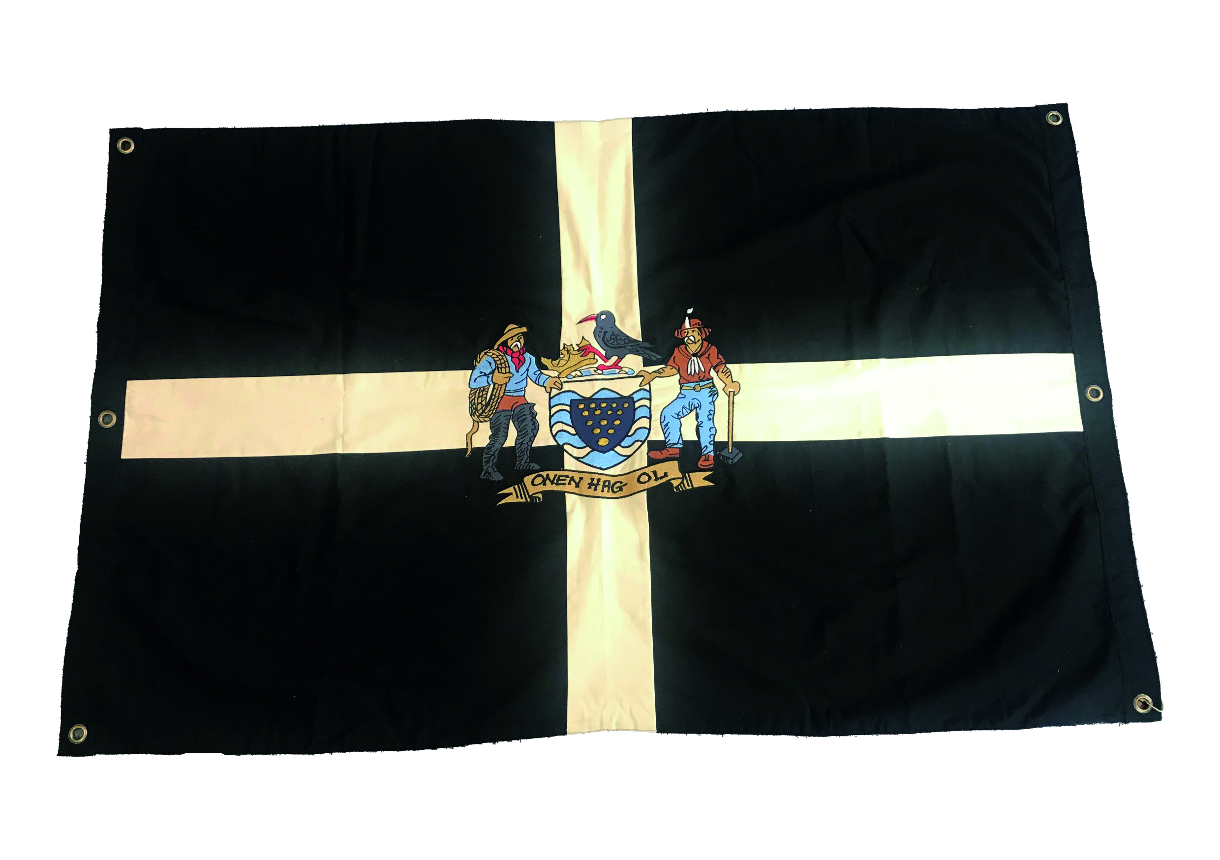 Cornwall Embroidered Flag 40'' x 60''