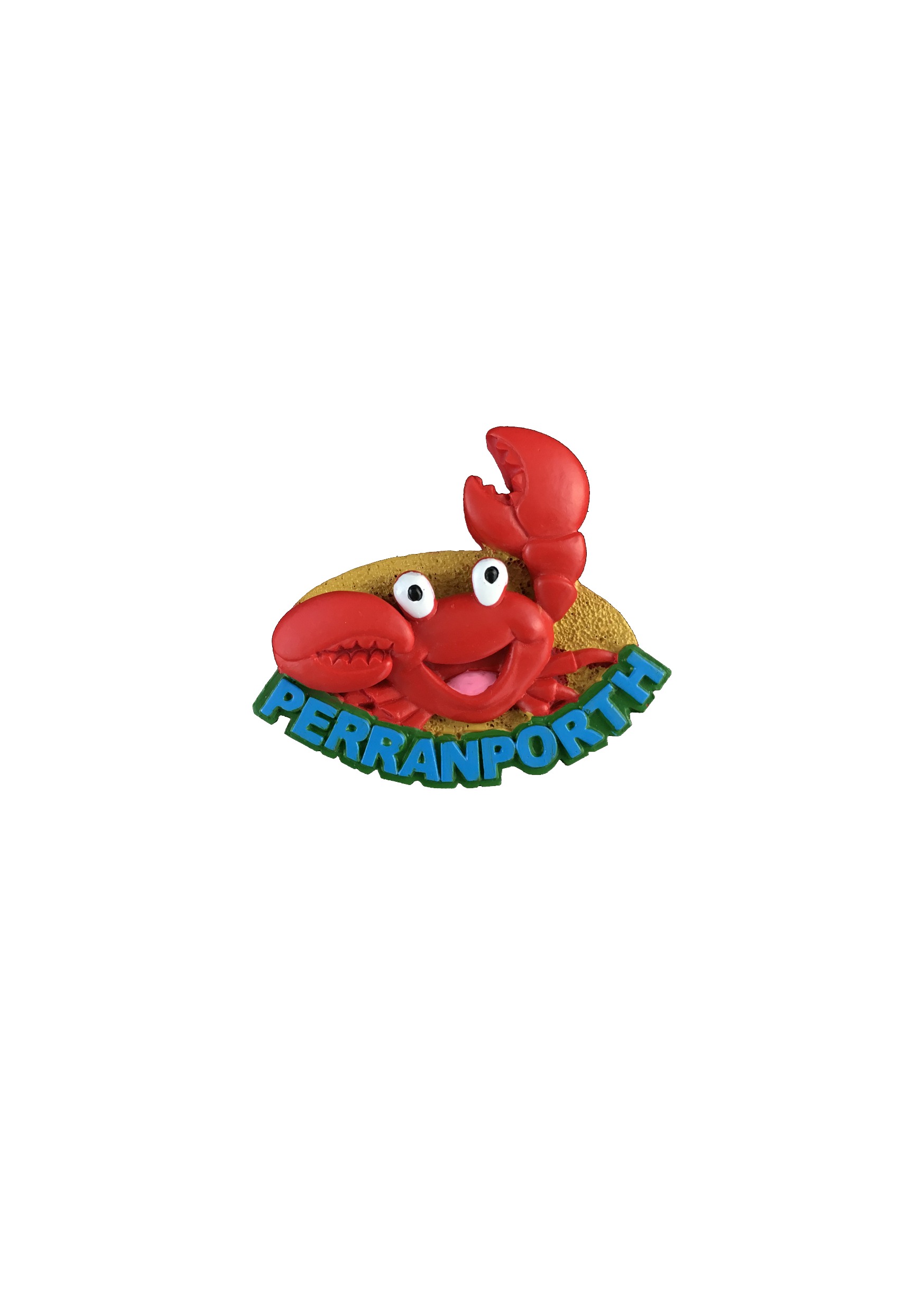 Resin Magnet Perranporth Crab