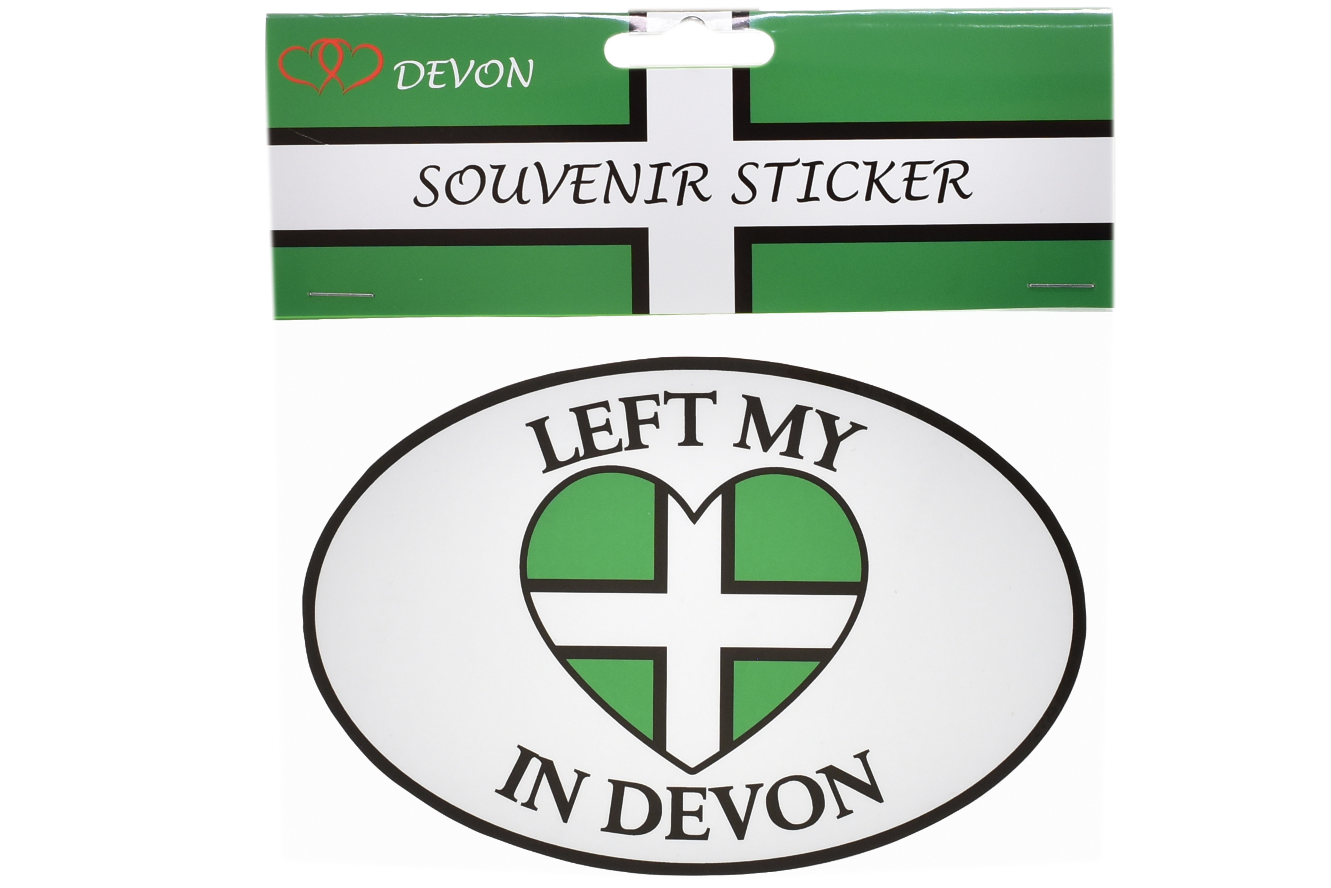 Left My Heart In Devon Bumper Sticker