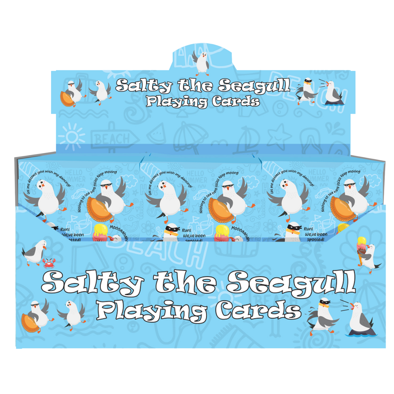 Salty the Seagull Playing Cards