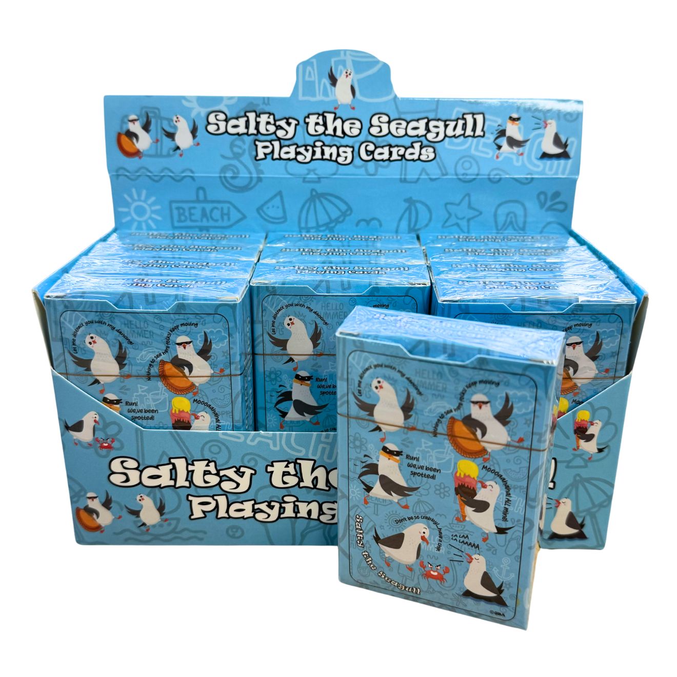 Salty the Seagull Playing Cards