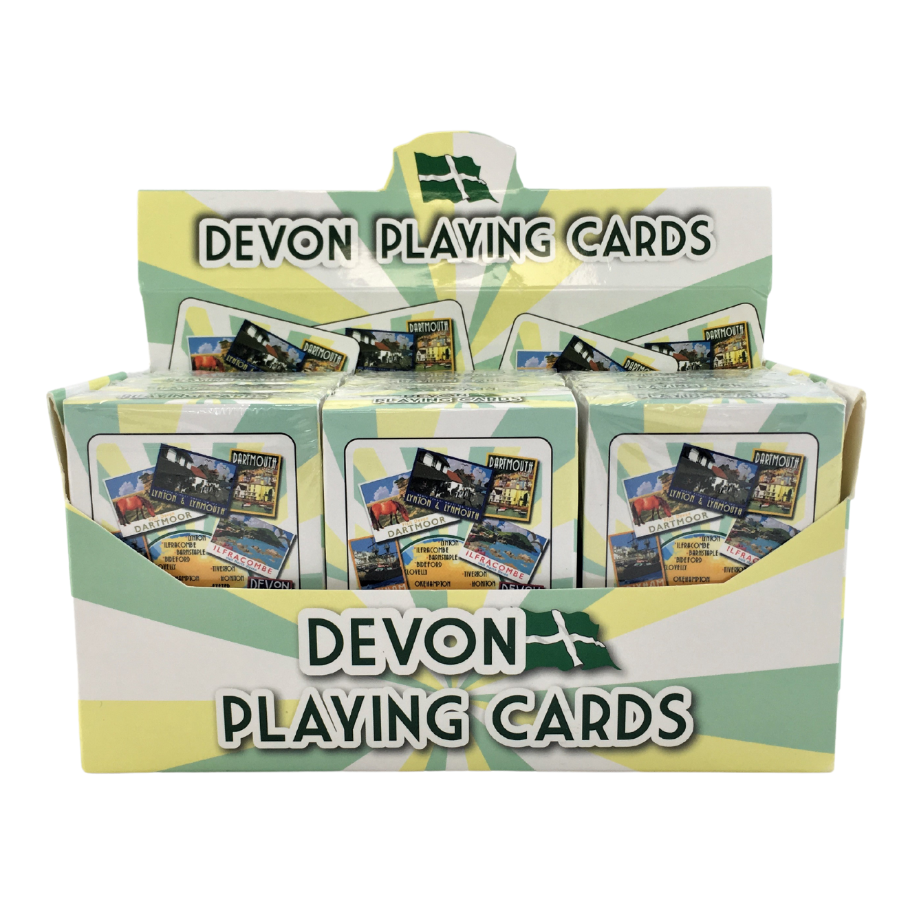Devon Poster Scenes Playing Cards