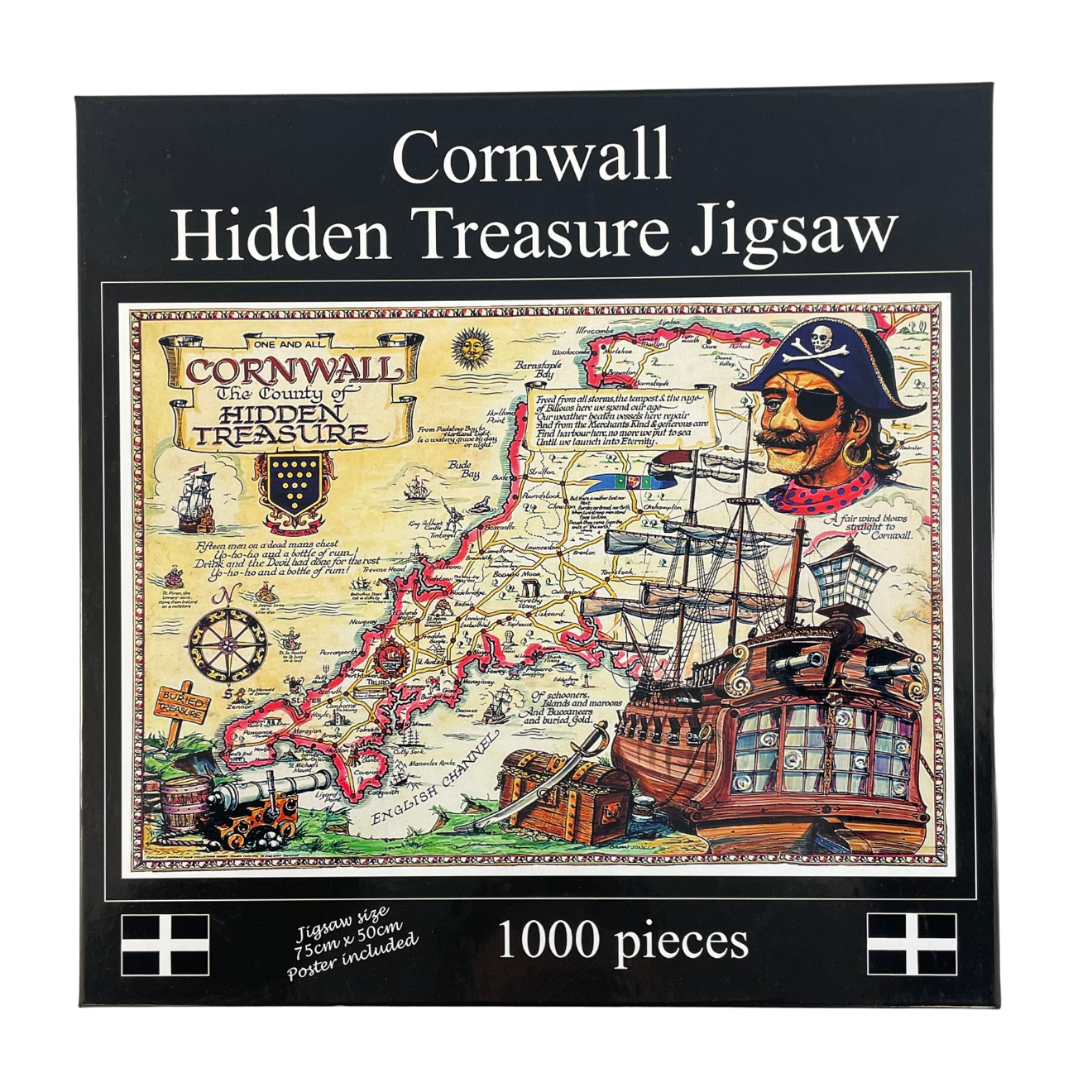 The Cornwall Hidden Treasure 1000 Piece Jigsaw