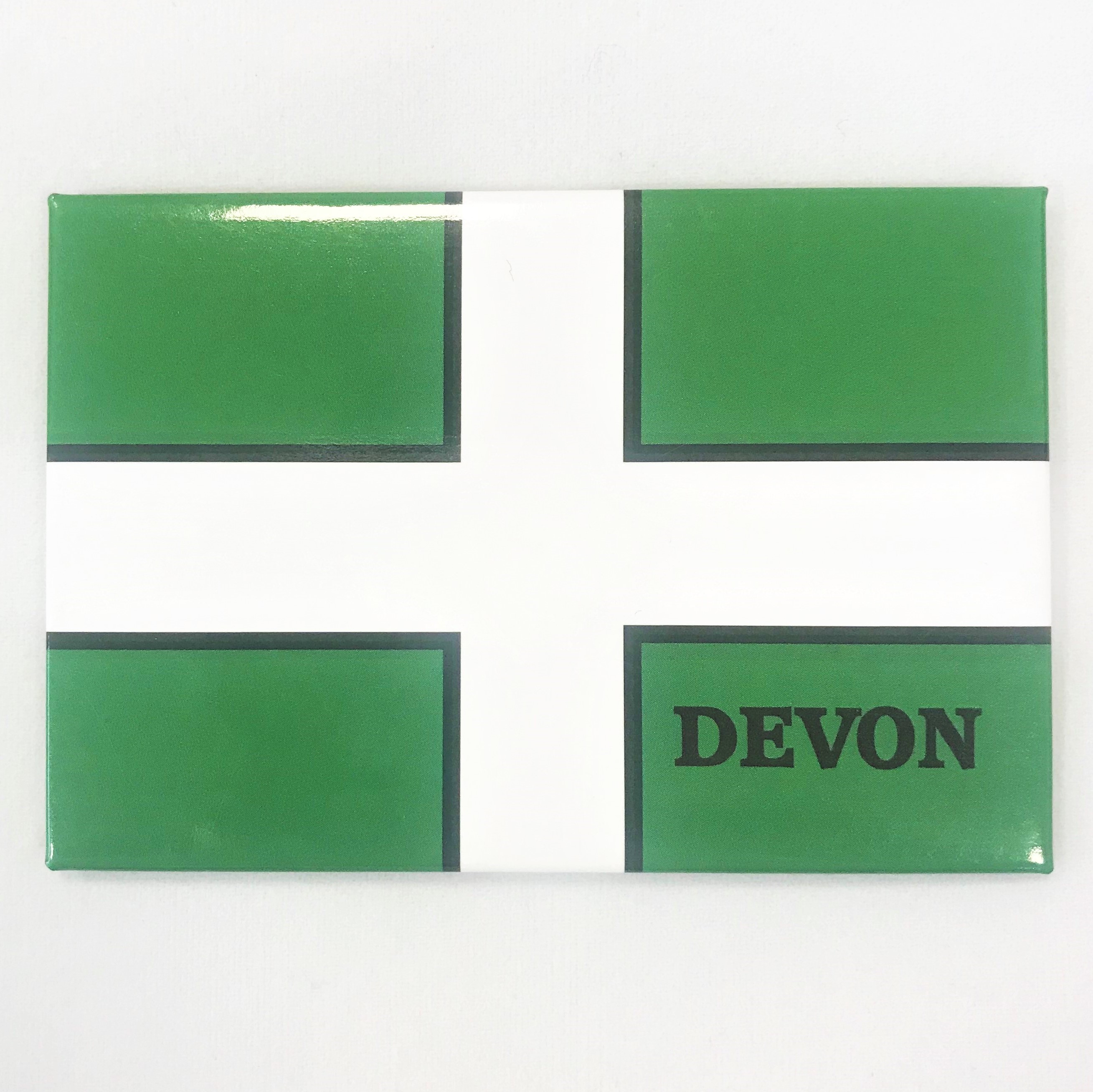 Devon Flag Tin Plate Magnet