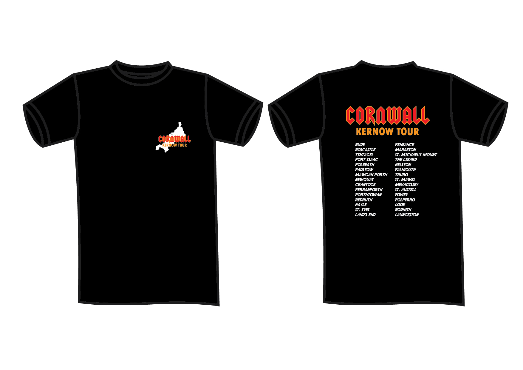 Kernow Tour Adults T-Shirt